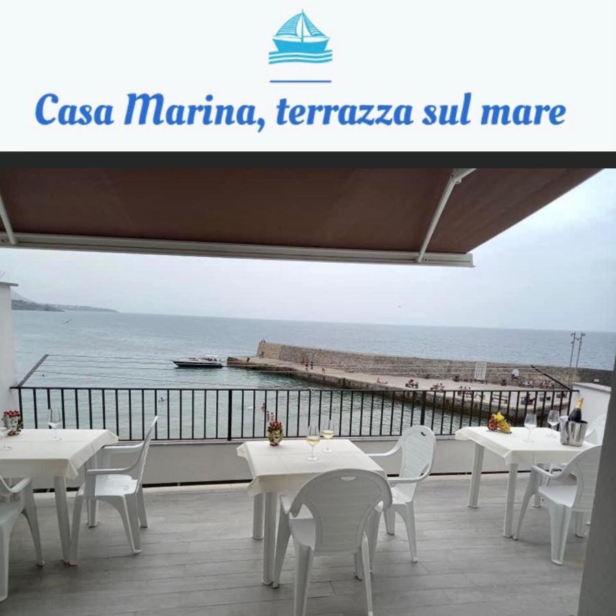 Casa Marina, La Terrazza Sul Mare Bed & Breakfast Cefalù Dış mekan fotoğraf